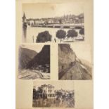 Great Britain & Europe. An assorted collection of 15 photograph albums, mostly late 19th century