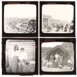 Magic Lantern Slides. A group of 11 photographic lantern slides of New Zealand, North, c. 1920