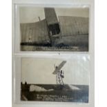 Postcards. A group of 76 postcards of early aviation interest, early 20th century