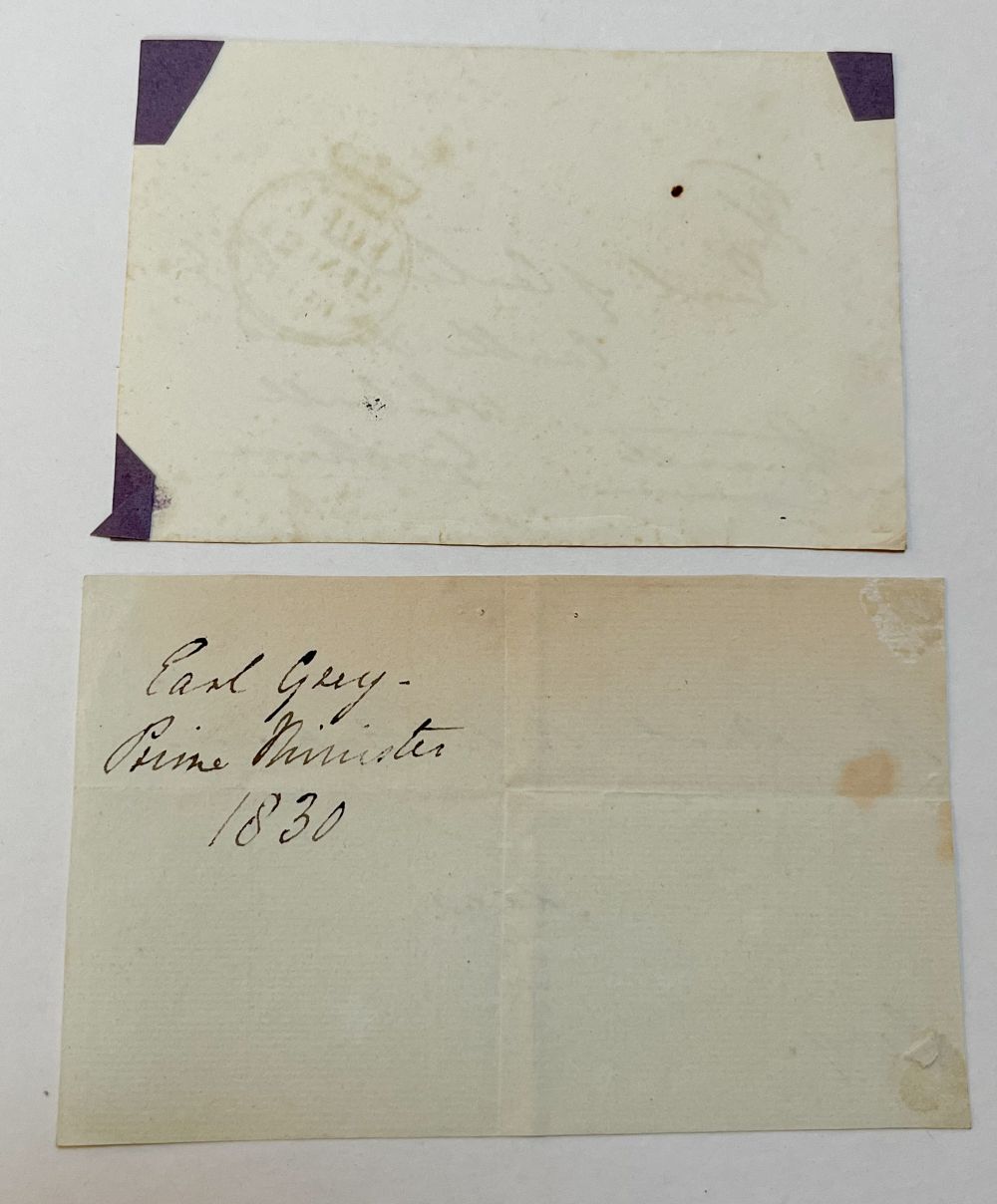 British Prime Ministers. A group of 7 autographs of British prime ministers - Image 12 of 13