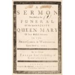 Mary II. A Sermon Preached at the Funeral of Her late Majesty Queen Mary, 1695