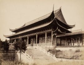 China. Temple of Heaven, Canton, China, c. 1890, albumen print on card