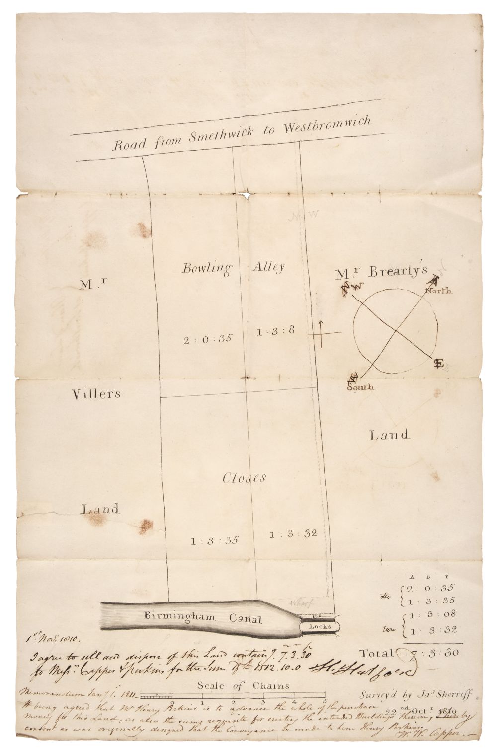 Smethwick Soap Works. An interesting archive ... , mostly early 19th c.