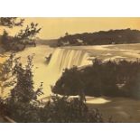 Canada. Two views of Niagara Falls, c. 1870s