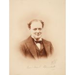 Churchill (Winston Spencer, 1874-1965). Photograph Signed, [1915]