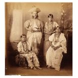 Ceylon. A group of 5 photographs by Joseph Lawton, 1870s
