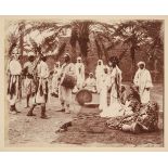 Ceylon, Algeria & Ireland. An album containing 80 mounted albumen and some gelatin silver prints