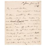 Waterloo. Autograph Letter Signed, ‘Berkeley Drummond, 3rd Regt. of Foot Guards, 19 June 1815