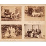 Gurney (Somerville Arthur). A group of 4 albums containing photographs