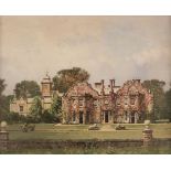 North Runcton Hall. A view of Runcton Hall from the east, by Walter Dexter, c. 1920s