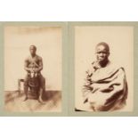 Africa. Portraits of West African Men in a Studio, 1889 .., and others