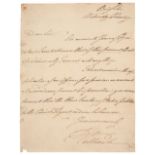 King George III's Children. A collection of 21 autographs of King George III's children