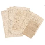 Peninsular War. Series of 33 Autograph Letters Signed, ‘Scrope Hutchinson’, 4 May-24 December 1808