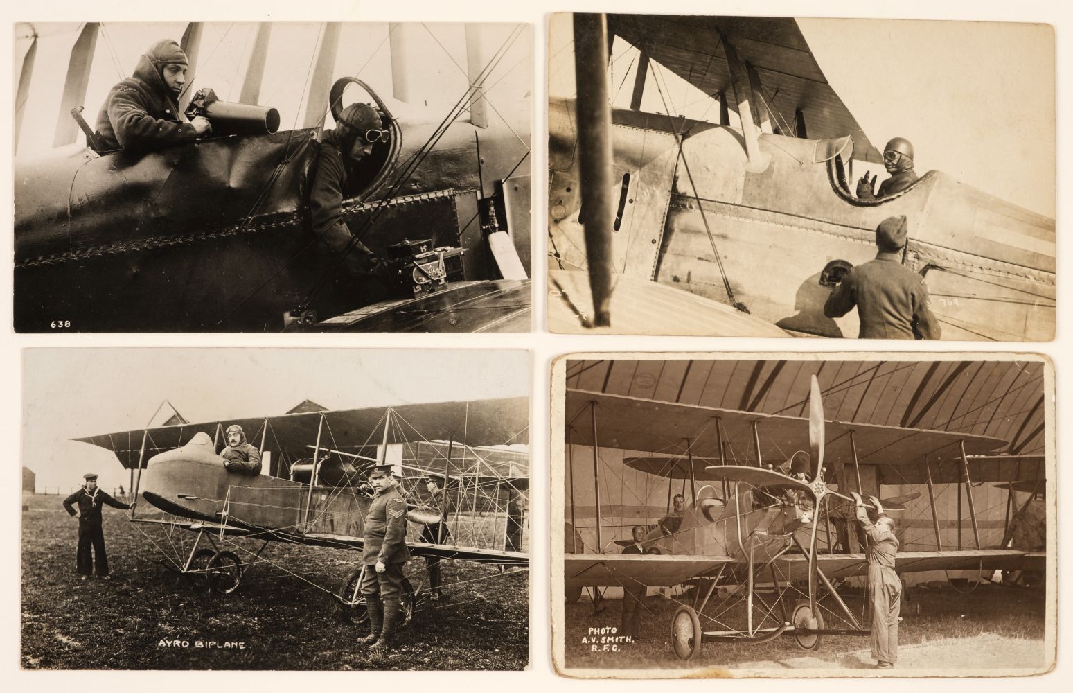 Postcards. A group of 57 postcards of Royal Flying Corps interest, early 20th century