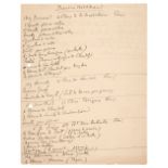 Milhaud (Darius, 1892-1974). Autograph Literary Manuscript Signed, c. 1920