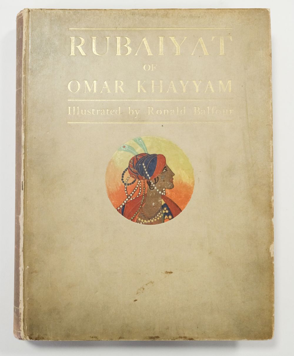 Bull (René, illust). Rubaiyat of Omar Khayyam, translated by Edward Fitzgerald,[1910] - Image 9 of 12