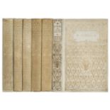 Austen (Jane). Novels, 6 volumes, London: J.M. Dent & Co.; New York: E.P. Dutton & Co., 1907-09