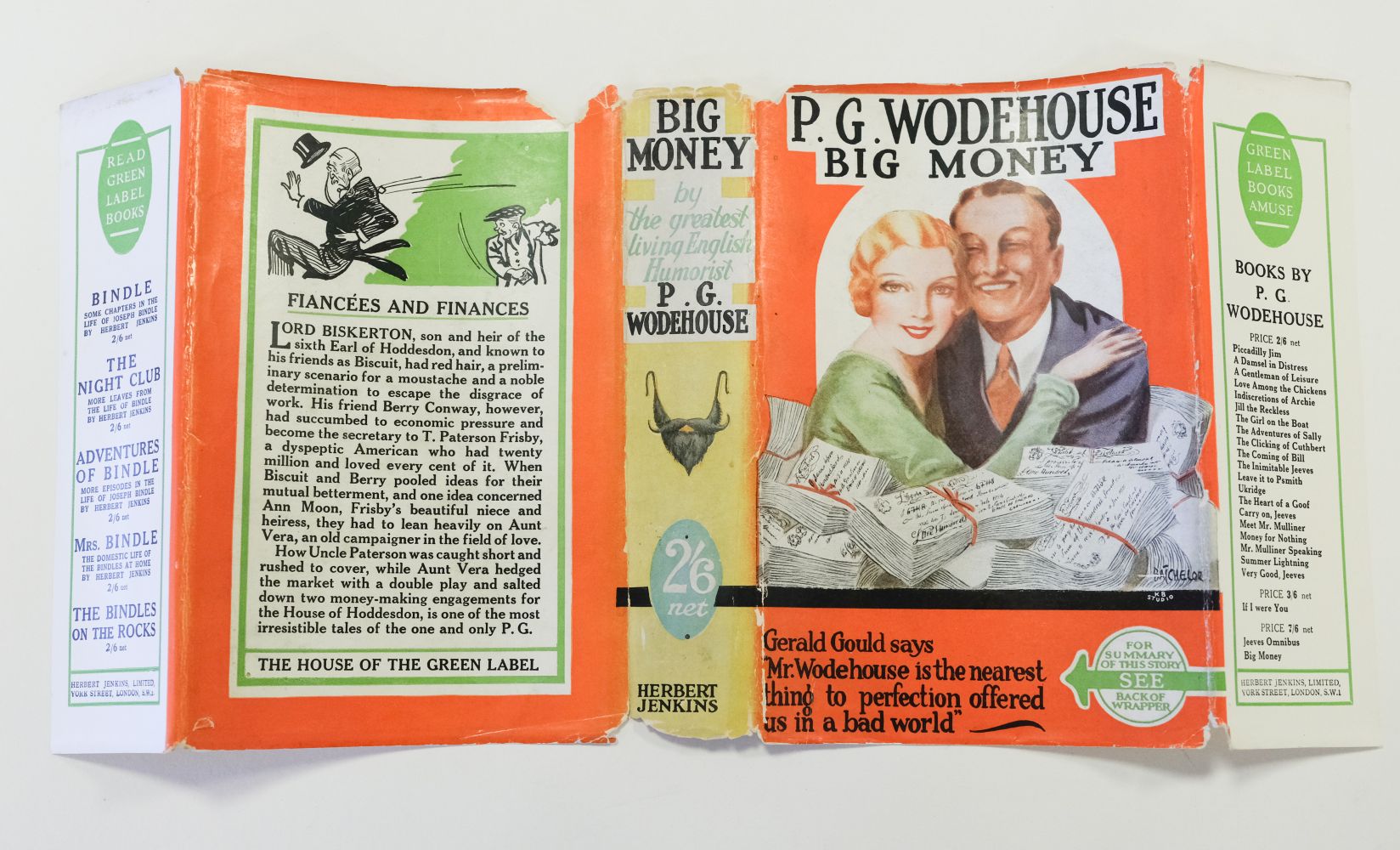 Wodehouse (P.G.) Big Money, 1st edition, 1931 - Image 2 of 15