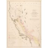 California. Geological Map of a Part of the State of California..., 1855