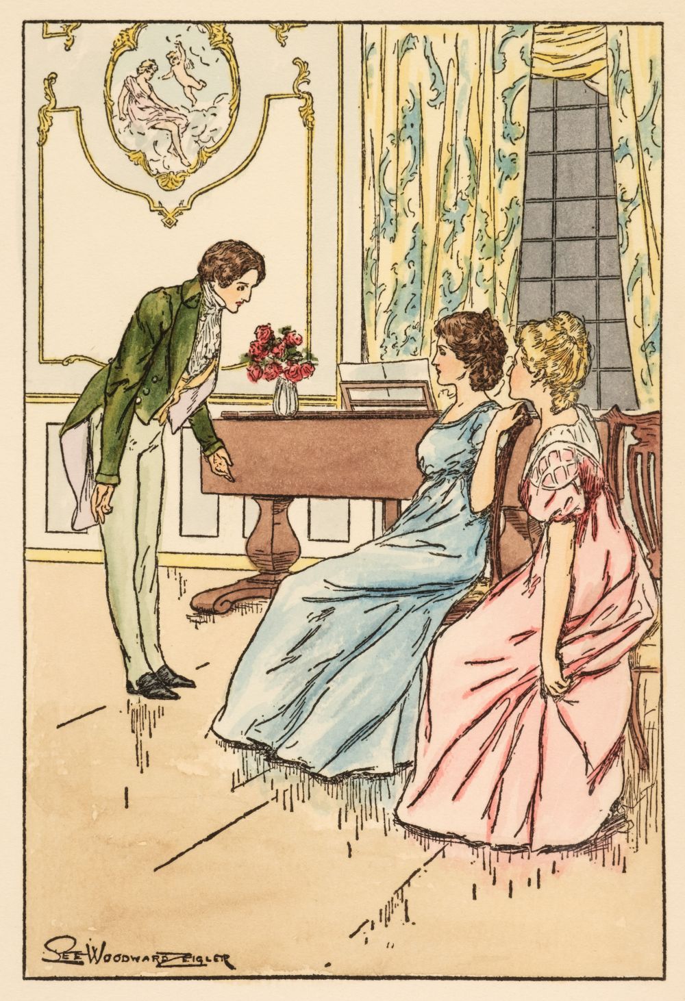 Austen (Jane). The Novels, 10 volumes, New York: J. F. Taylor & Company, 1901