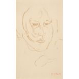 Burra (Edward, 1905-1976). Woman's Head/Male Nude Torso