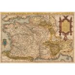 France. Ortelius (Abraham), Galliae Regni Potentiss. Nova Descriptio..., 1570 or later