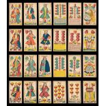 German playing cards. Kavalierskarte, Braunschweig: Friedrich Bieweg und Sohn, circa 1840
