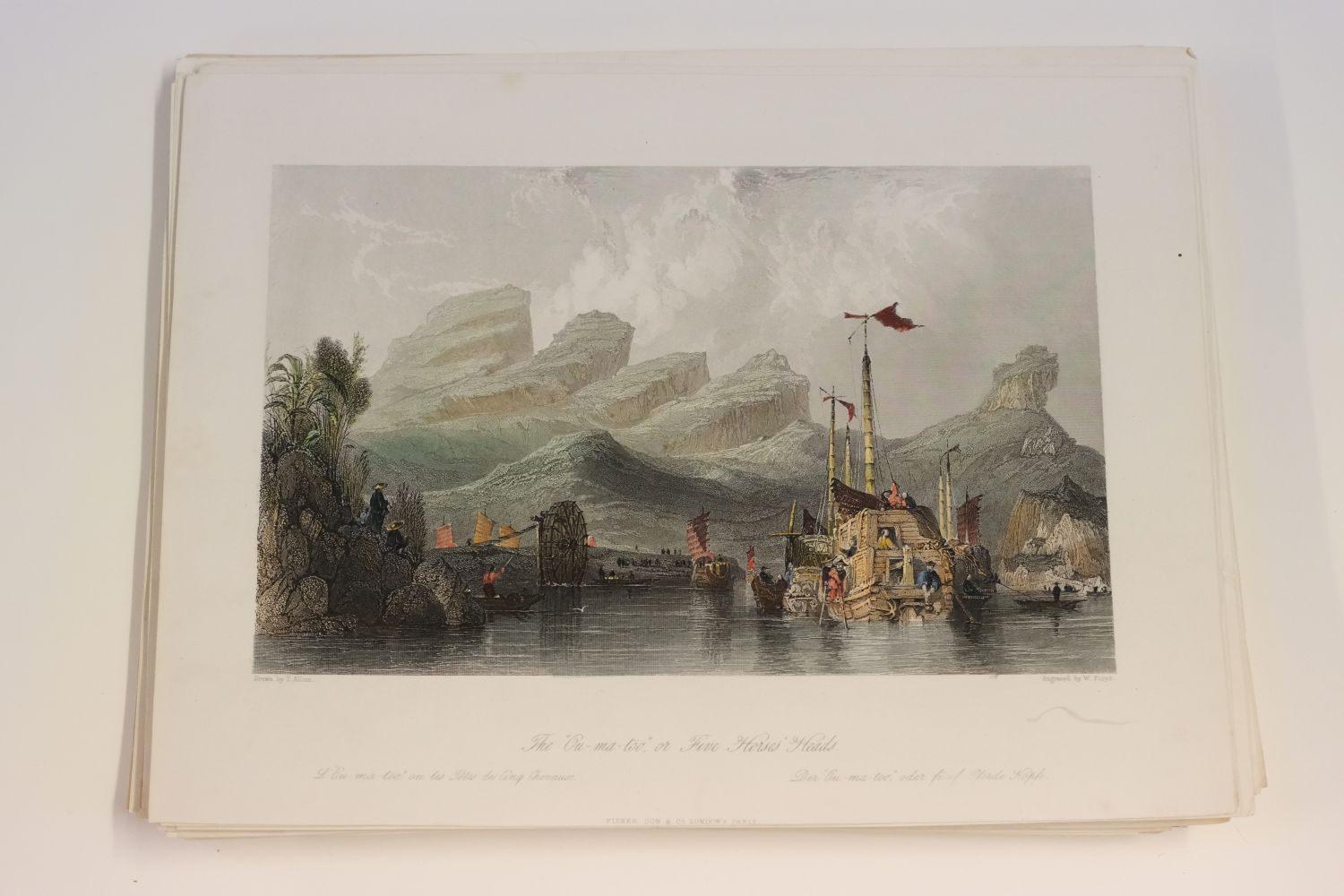 Allom (Thomas). A collection of 44 views from 'China Illustrated', circa 1843 - Image 9 of 18