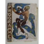 Ballets Russes. Programme officiel des Ballets Russes de Diaghilew,