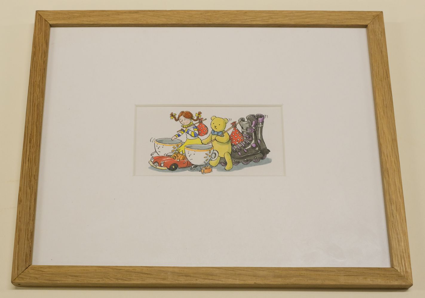 Hall (Mary, late 20th century). Original Illustrations for The Toys That Ran Away - Image 5 of 7