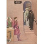 Meteyard (Sidney Harold, 1868-1947). Lucifer, Elsie, and the Prince at Salerno