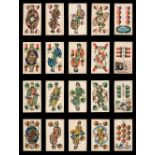 German playing cards. Double headed Prussian pattern type I, Stralsund: W. Falkenberg & Co., c.
