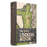 Craddock (Harry). The Savoy Cocktail Book, 1st edition, Constable & Company, 1930