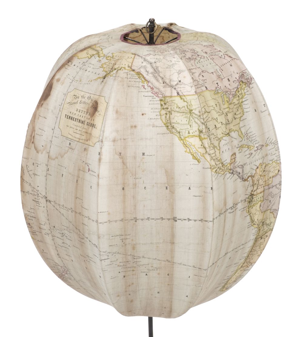 Globe...., Bett's New Portable Terrestrial Globe..., circa 1900