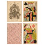 Hardy & Sons. A standard pack of English playing cards, 1829