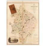 Warwickshire. Greenwood (C. & J.). Map of the County of Warwick..., 1822