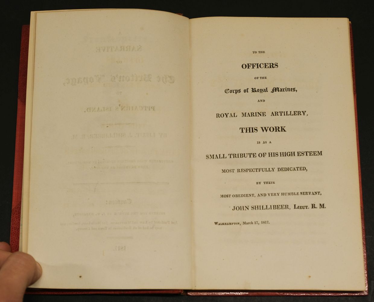 Shillibeer (John). A Narrative of the Briton's Voyage, to Pitcairn's Island, 1817 - Image 8 of 18