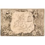 British Isles. Pine (John), A Chart shewing the several places of action..., 1739