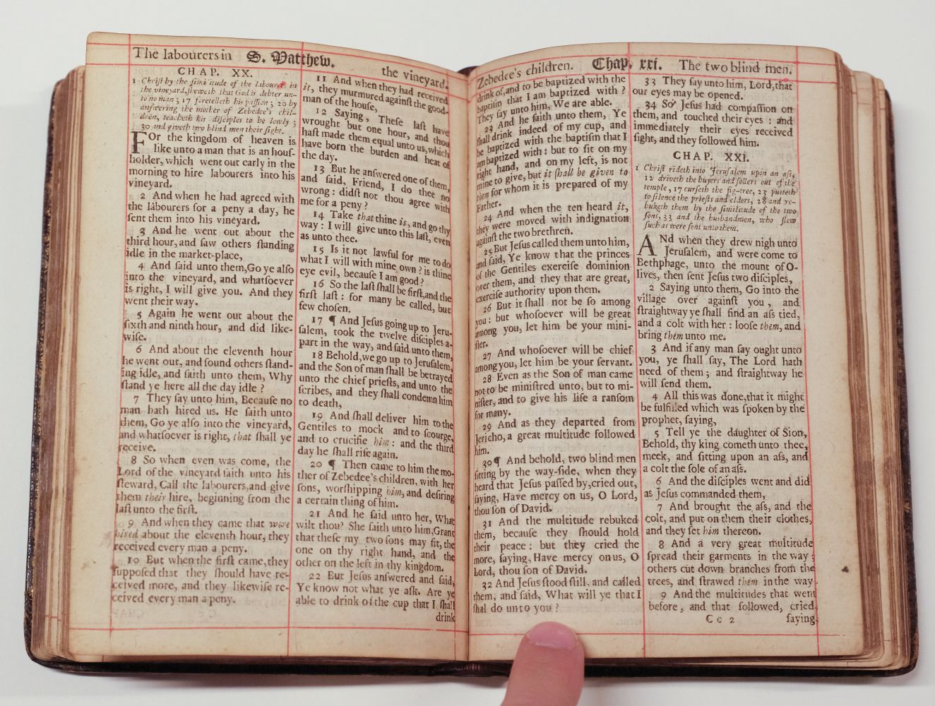 Bible [New Testament]. The New Testament of our Lord and Saviour Jesus Christ, 1678 - Image 7 of 8