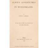 Dodgson (Charles Luttwidge, "Lewis Carroll") Alice's Adventures in Wonderland, 1866