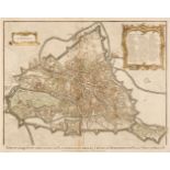 Basire (J.). A collection of 24 prospects of fortified towns and battle plans, circa 1750