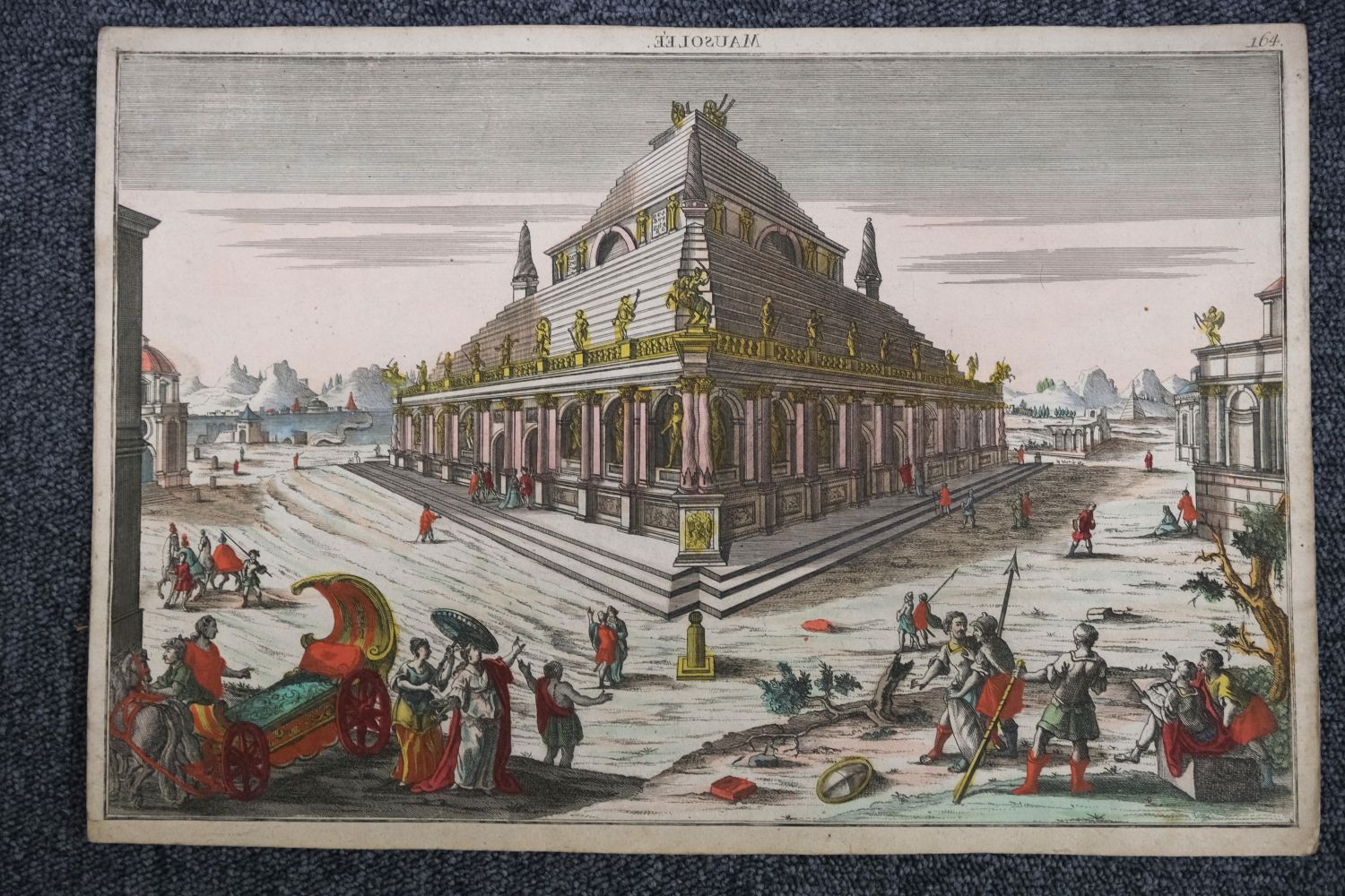 Vues d'Optique. The Seven Wonders of the World, circa 1780 - Image 4 of 12