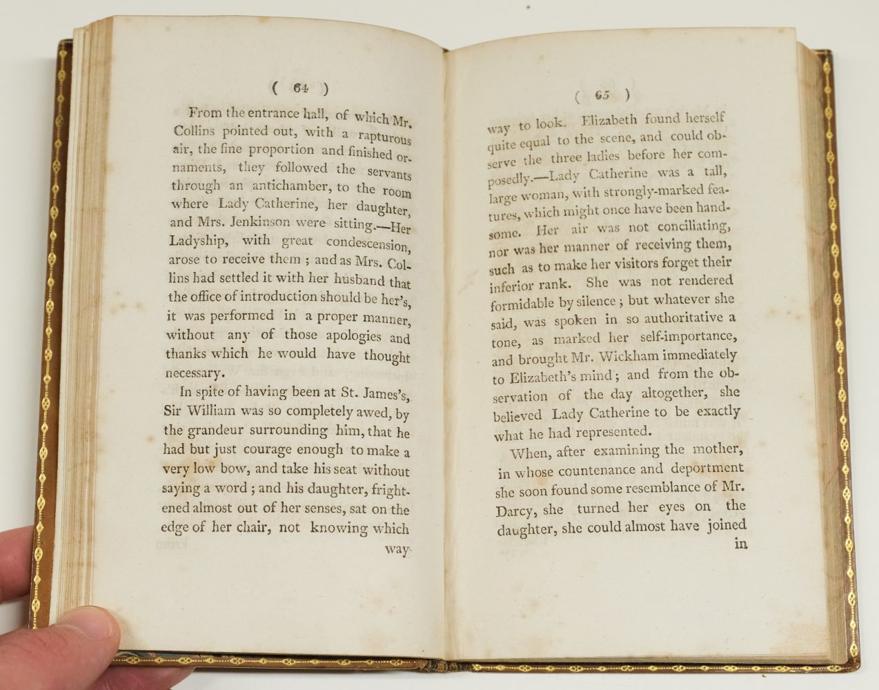 Austen, Jane. Pride and Prejudice: A Novel... 3 volumes, 1st edition, 1813 - Image 26 of 41