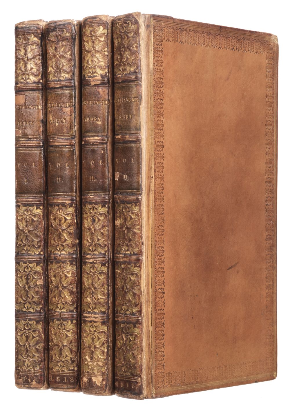 Austen, Jane. Northanger Abbey: and Persuasion. 4 volumes, 1st edition, John Murray, 1818