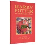 Rowling (J.K.) Harry Potter and the Philosopher's Stone, 1st deluxe edition, 1999