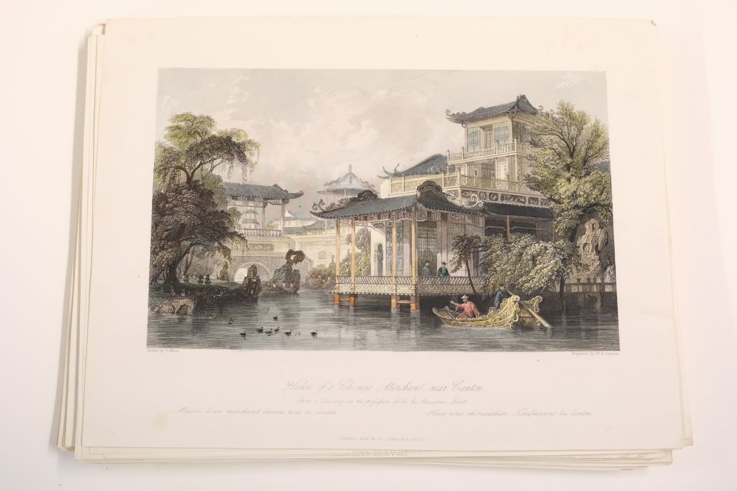 Allom (Thomas). A collection of 44 views from 'China Illustrated', circa 1843 - Image 11 of 18