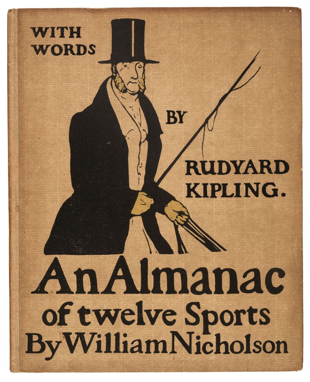 Nicholson (William). An Almanac of Twelve Sports, 1st edition, William Heinemann, 1898