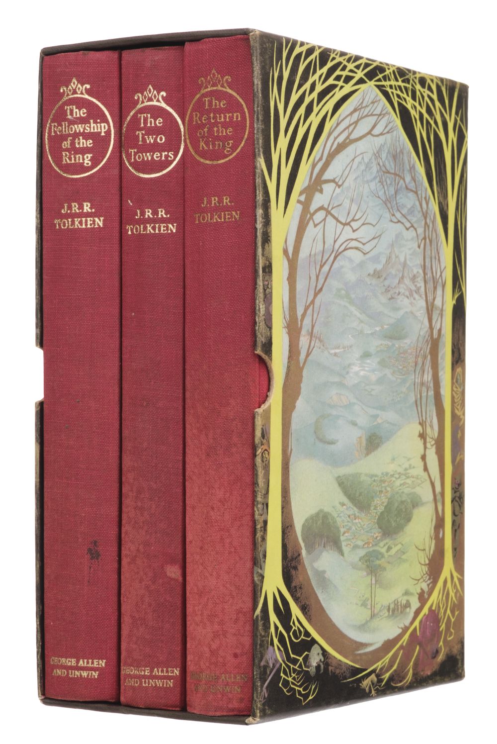 Tolkien (J.R.R.) Lord of the rings 3 volumes mixed impressions 500-800