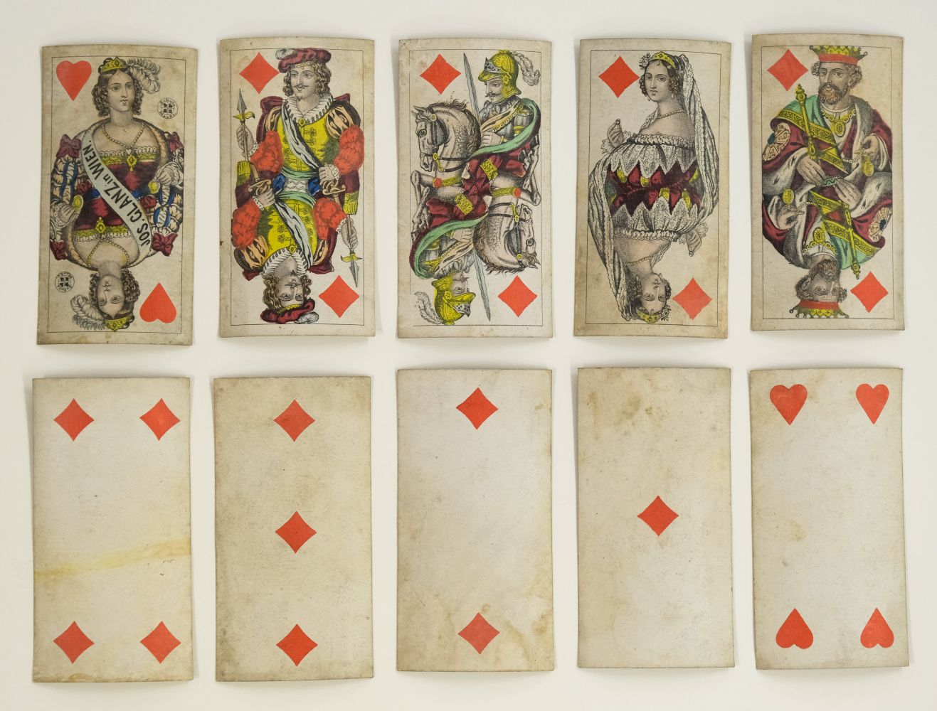 Austrian Tarock. A deck of monkey tarock cards, Vienna, Austria: Josef Glanz, circa 1870s - Image 2 of 8