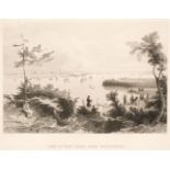 American Scenery. A collection of approximately 700 engravings, 19th century